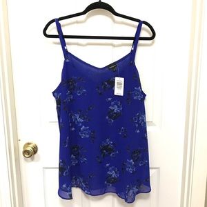 Torrid Blue Floral Cami